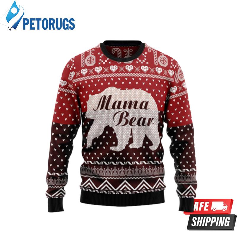 Mama Bear Ugly Christmas Sweaters