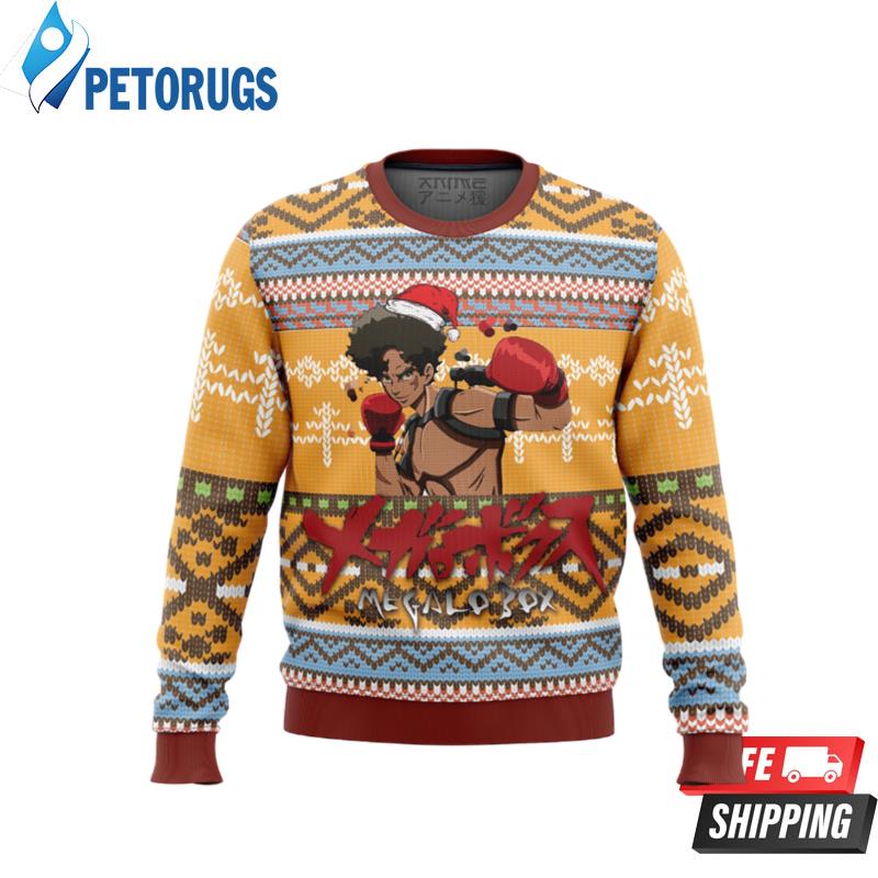 Megalo Box Alt Ugly Christmas Sweaters