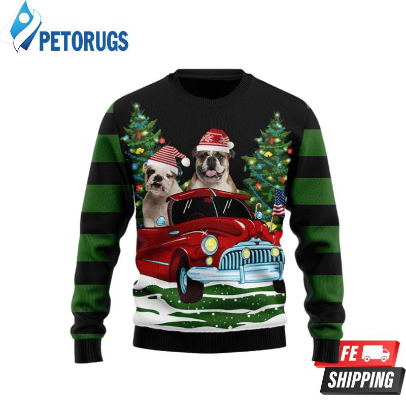 Meowy Christmas Black Cat Ugly Christmas Sweaters