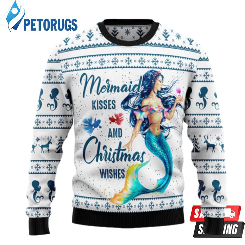 Mermaid Wishes Ugly Christmas Sweaters