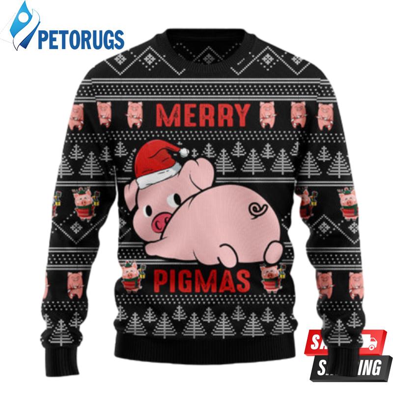 Merry Pigmas Ugly Christmas Sweaters