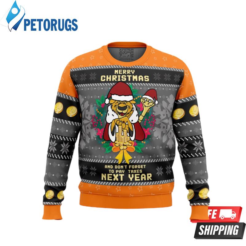 Merry Taxes Christmas Robin Hood Ugly Christmas Sweaters