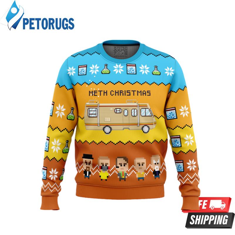 Methy Christmas Breaking Bad Ugly Christmas Sweaters