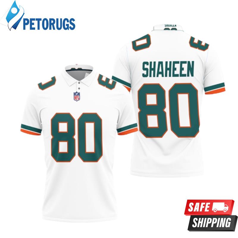 Miami Dolphins Devante Parker #11 Nfl American Football White 2019  Alternate Game Designed Allover Custom Gift For Dolphins Fans Polo Shirts -  Peto Rugs