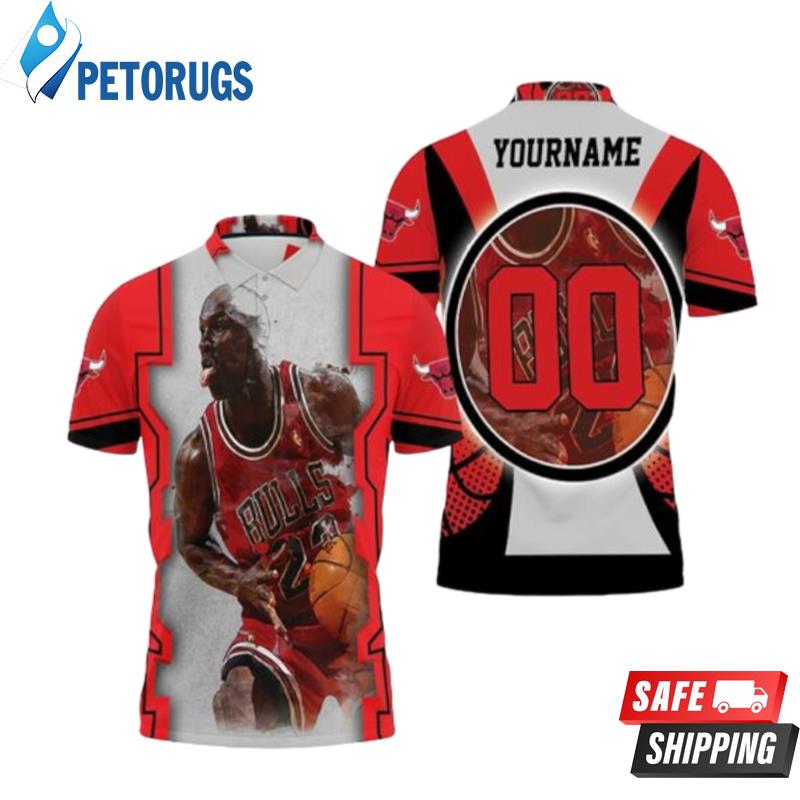 Michael Jordan Chicago Bulls Legendary 23 Personalized Polo Shirts
