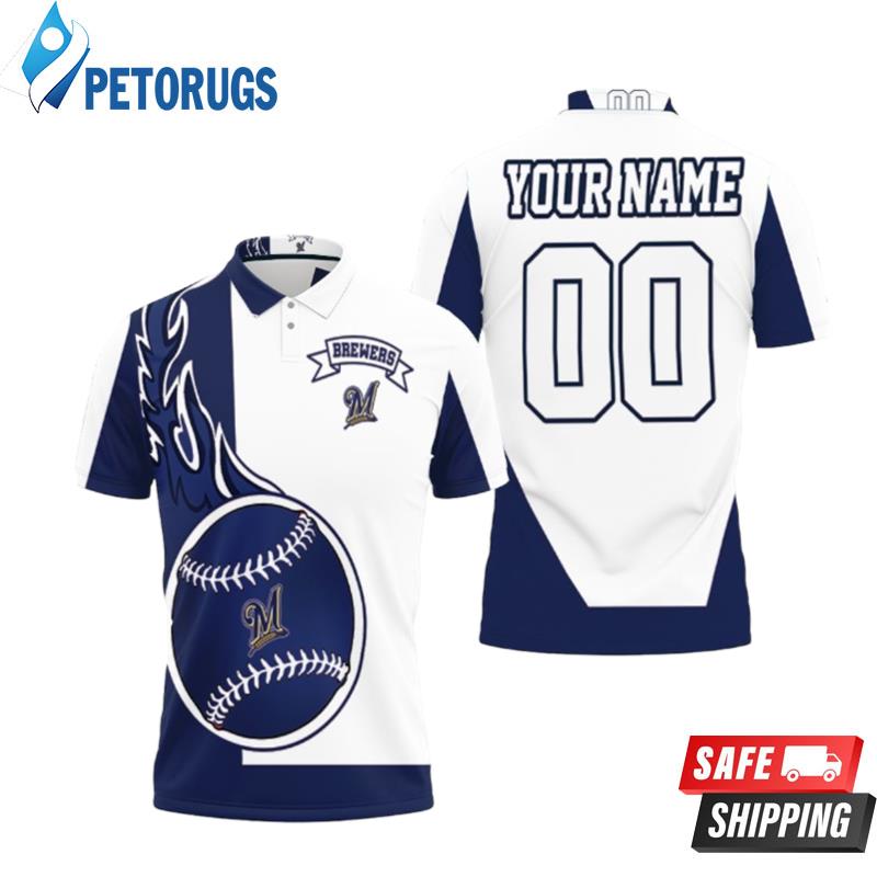 Milwaukee Brewers Personalized Polo Shirts - Peto Rugs