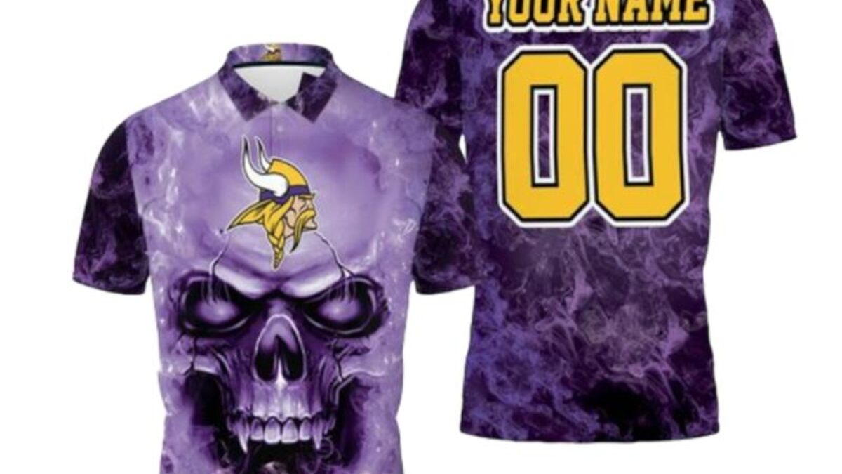 Minnesota Vikings / Grateful Dead Custom Printed T-Shirt