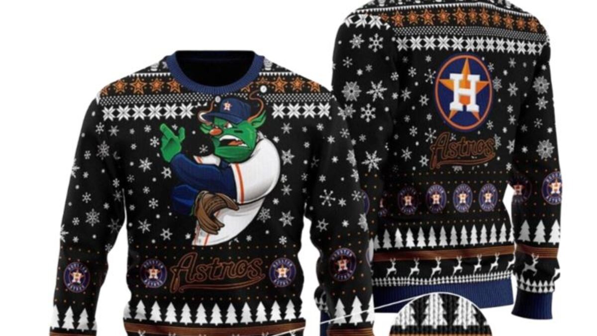 Houston Astros Mlb Christmas Ugly Sweater