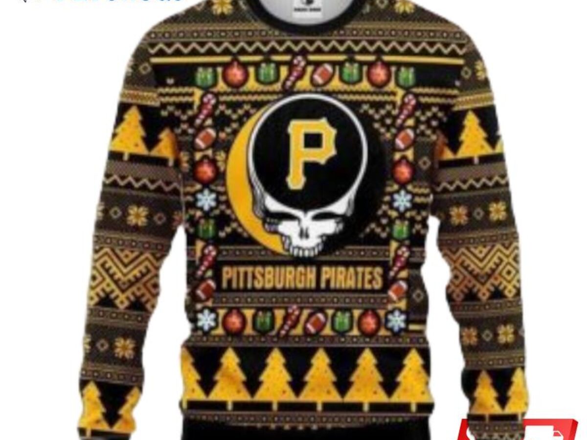 Baseball Team Pittsburgh Pirates With Buccaneer The Mascot Ugly Sweater -  T-shirts Low Price