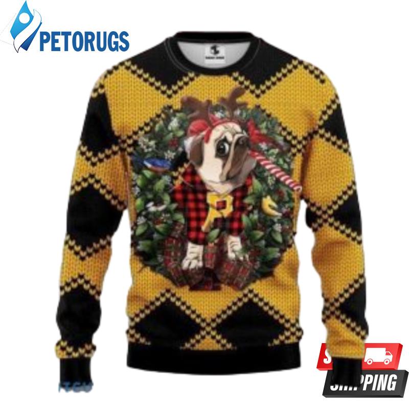 Mlb Pittsburgh Pirates Pug Dog Christmas Ugly Christmas Sweaters