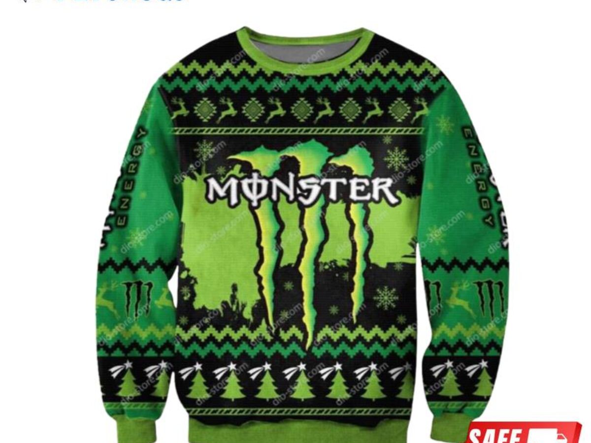 Sweater clearance monster energy