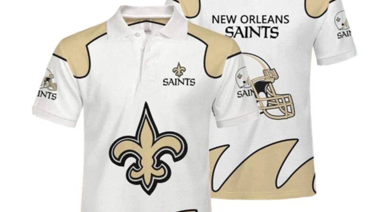 New Orleans Saints Nfl For Saints Fan Dress Polo Shirts - Peto Rugs