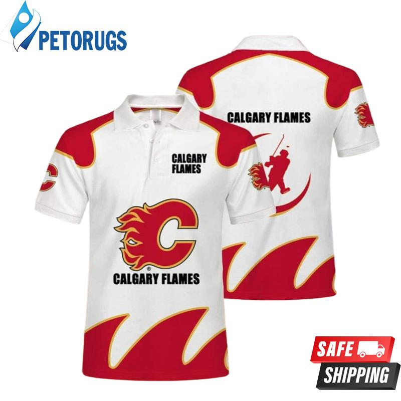 NHL Calgary Flames Polo Shirts