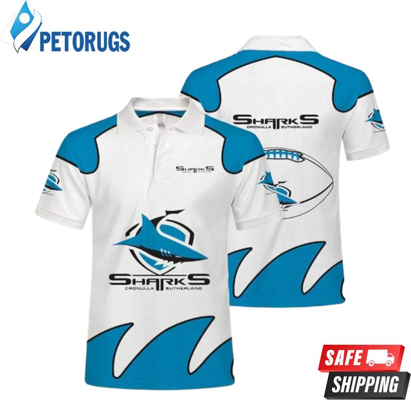 NRL Cronulla-sutherland Sharks Polo Shirts