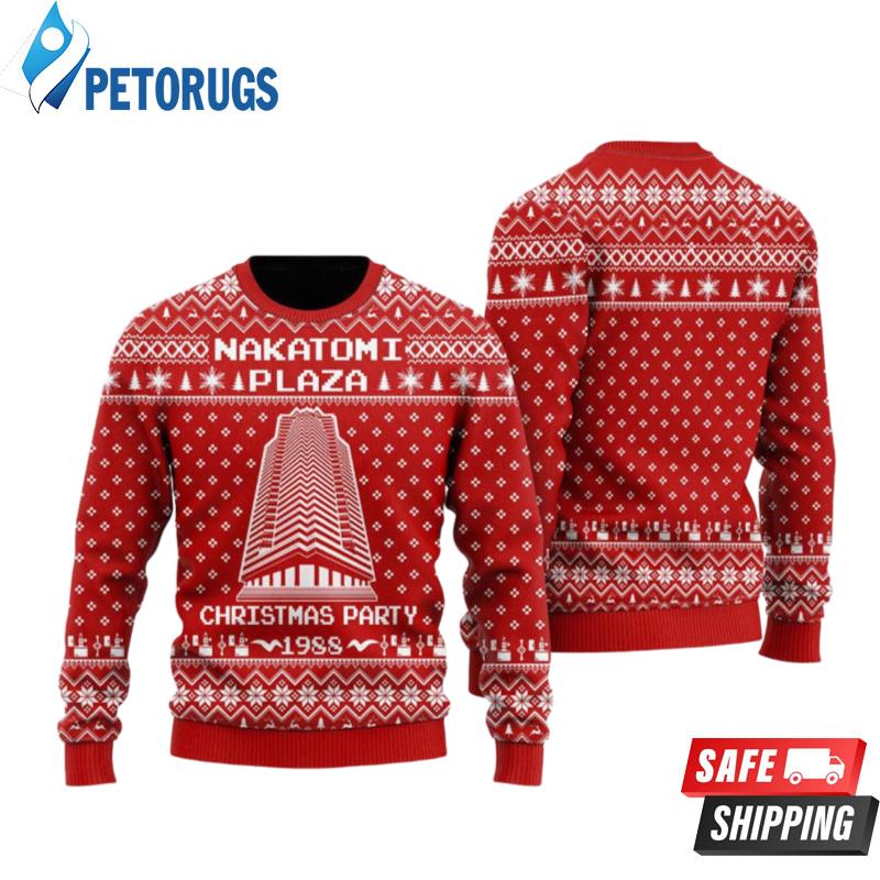 Nakatomi Plaza Cuye Ugly Christmas Sweaters