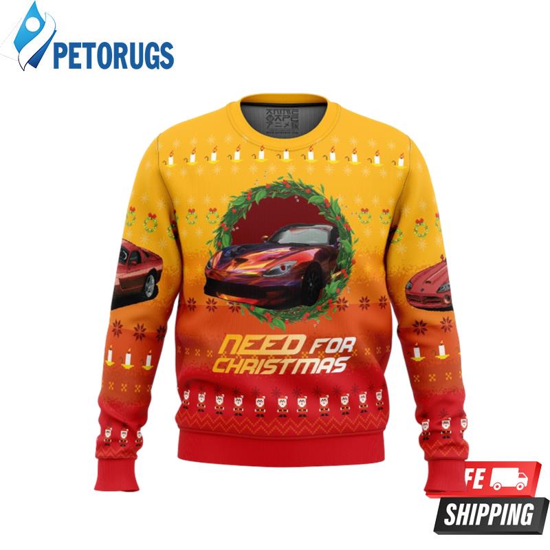 Need For Christmas Need For Speed Ugly Christmas Sweaters