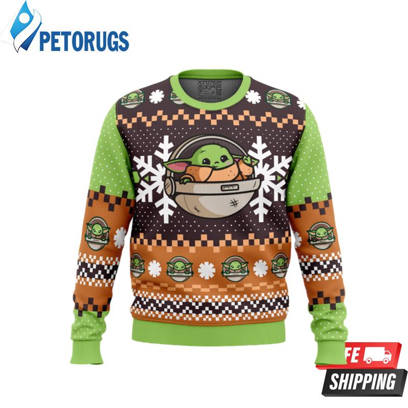 New Baby Yoda Star Wars Ugly Christmas Sweaters
