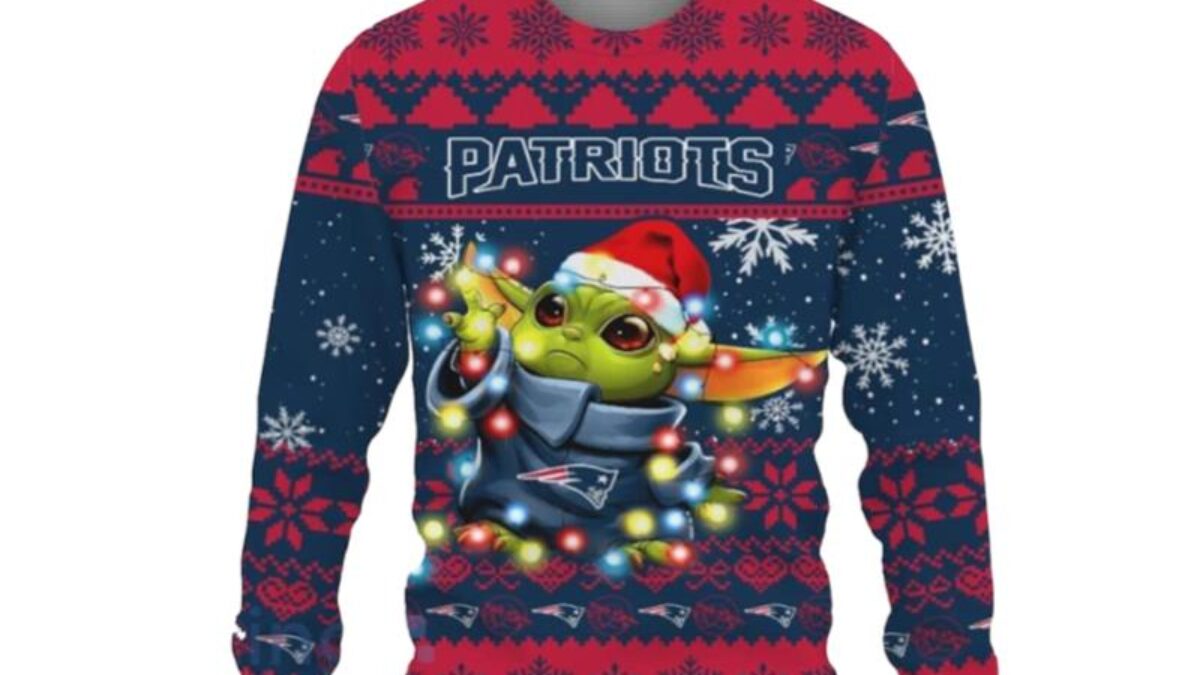 New England Patriots Sports Football American Ugly Christmas Sweater