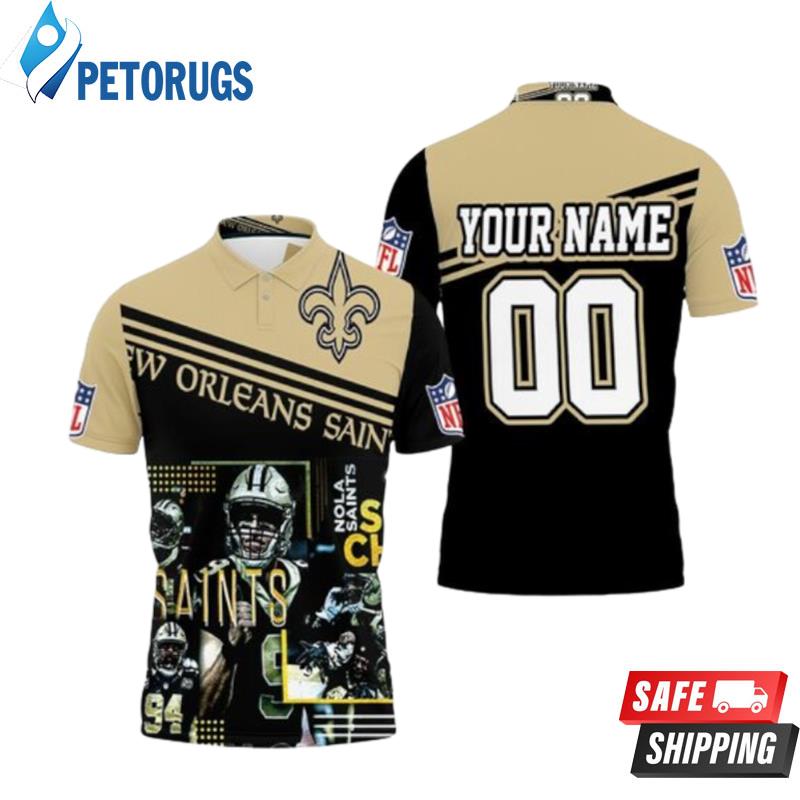 New Orleans Saints Nfc South Champions 2020 Nfl Season Great Team Best Players Personalized Polo Shirts
