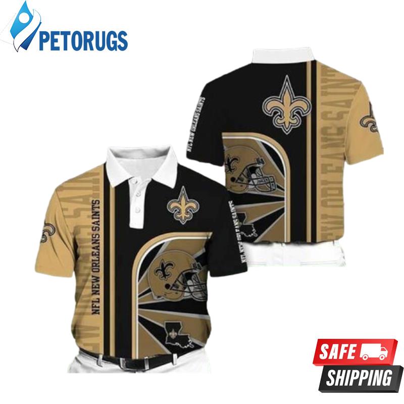 New Orleans Saints Nfl For Saints Fan Polo Shirts