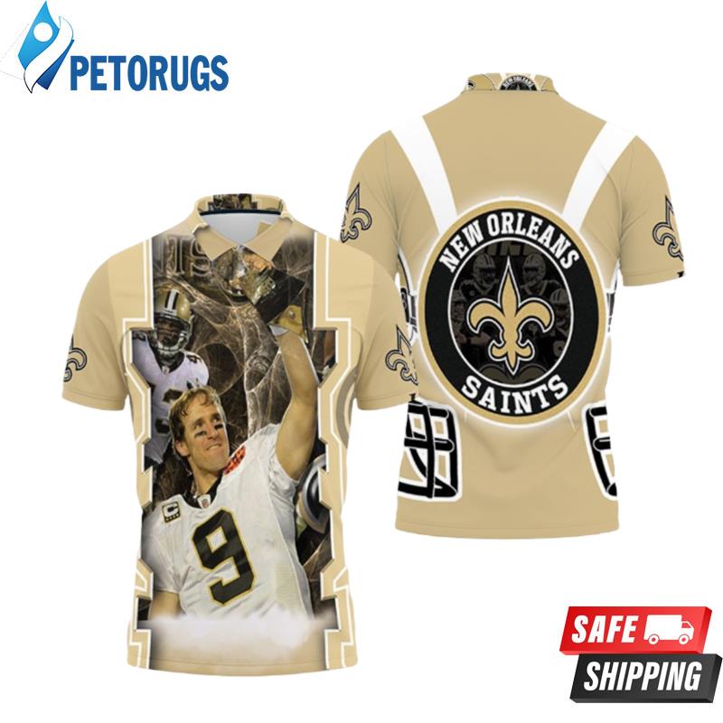 New Orleans Saints NFL 100th Legacy Art Football