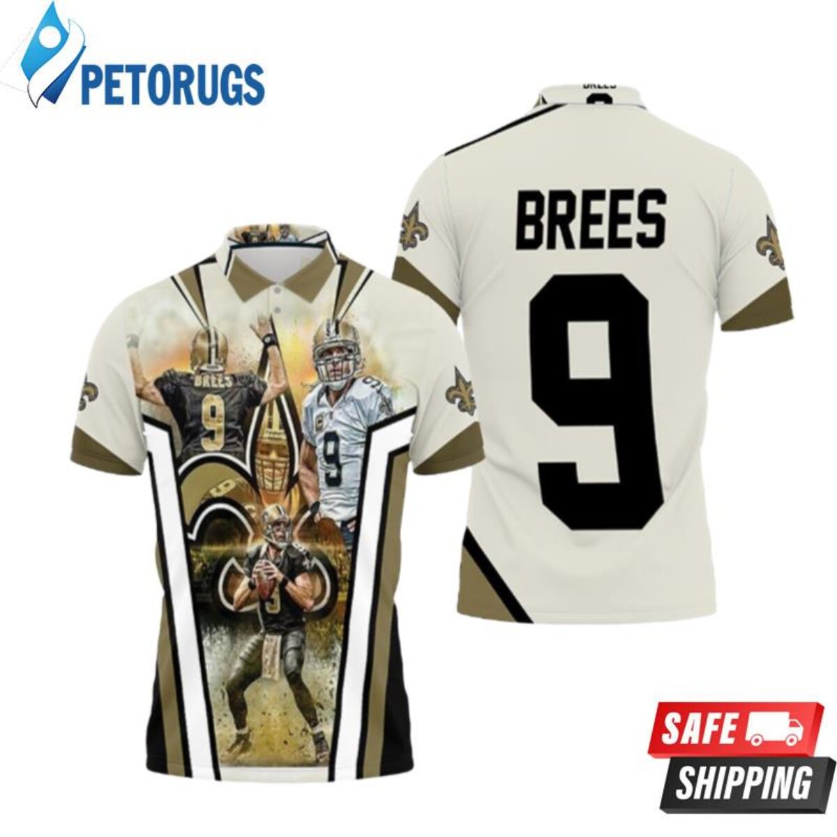 New Orleans Saints Custom Limited Jersey White 100Th Season in