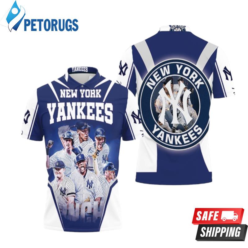 New York Yankees 6 Legends Players Clinched For Fan Polo Shirts