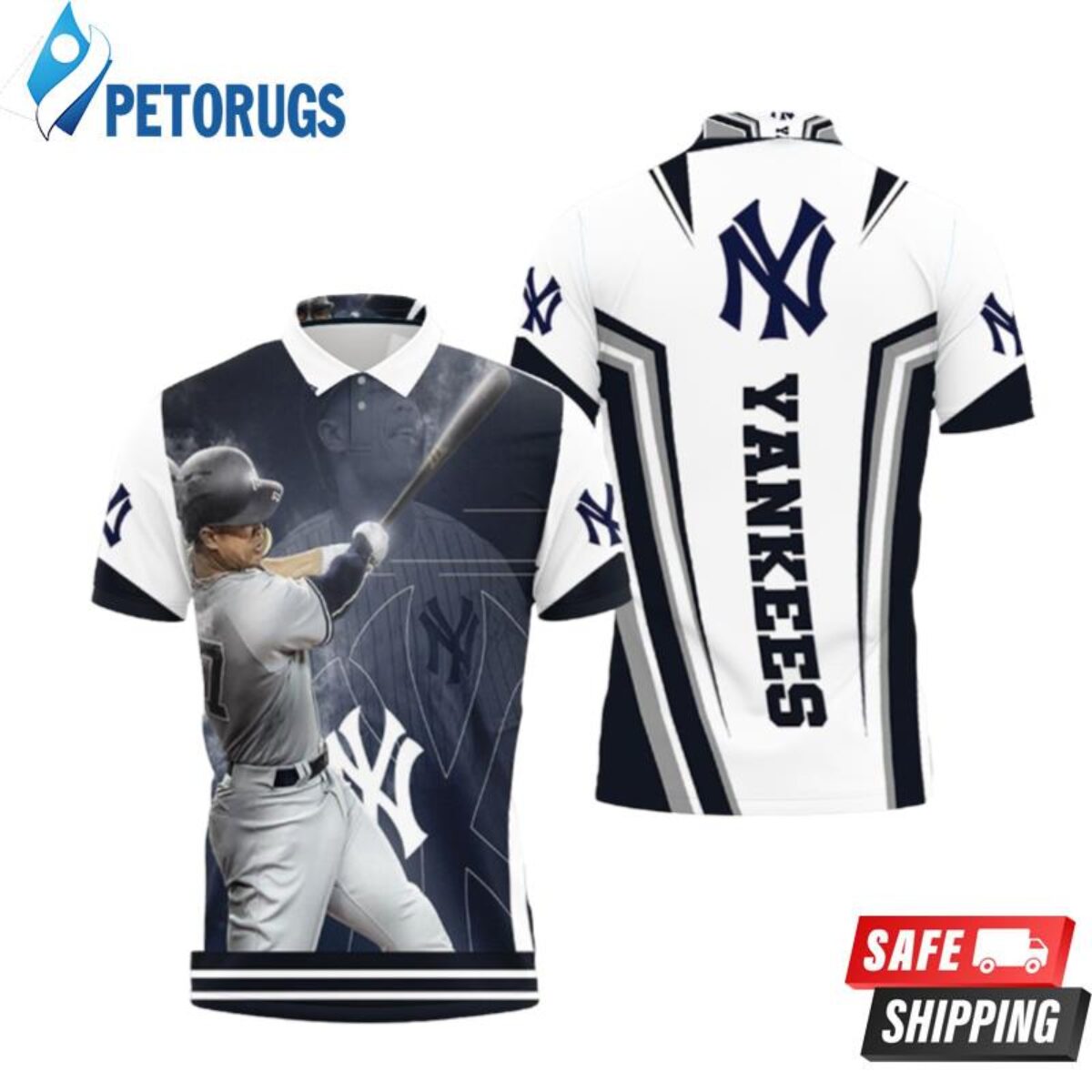 New York Yankees Mickey Mantle Polo Shirts - Peto Rugs