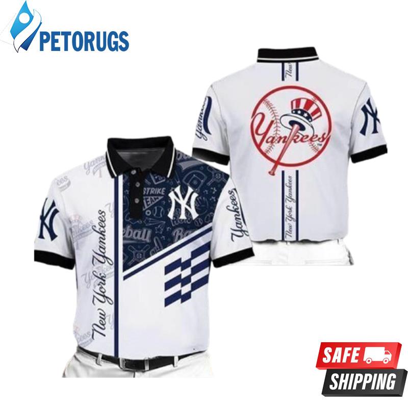 New York Yankees Mlb Yankees Logo Polo Shirts