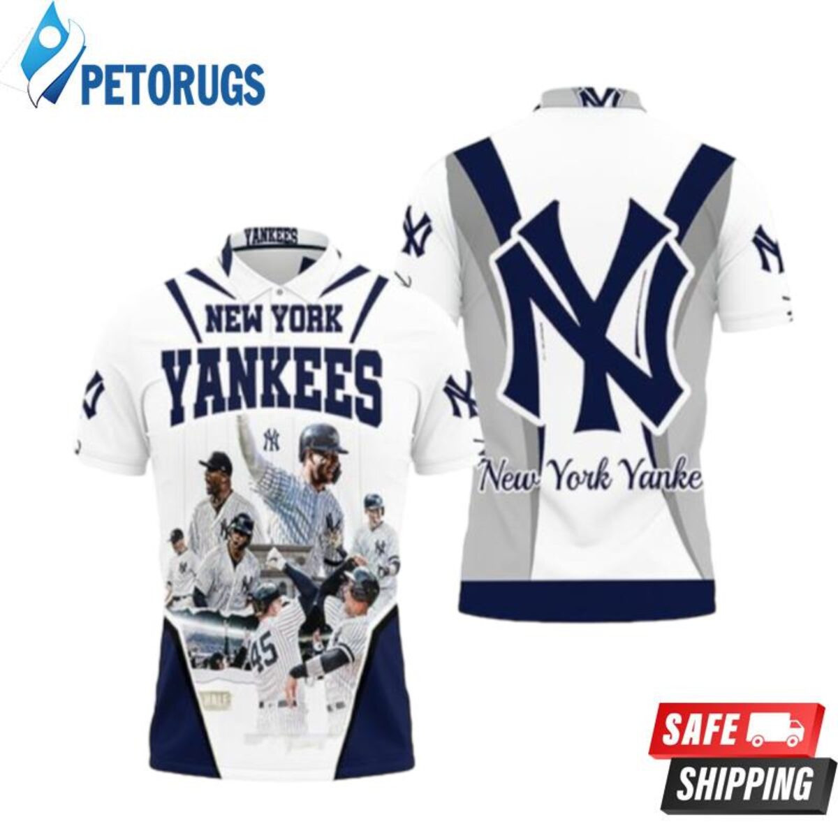 New York Yankees Mickey Mantle Polo Shirts - Peto Rugs