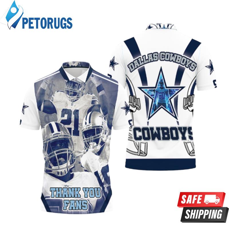 Ezekiel Elliott #21 Nfc East Division Champions Super Bowl 2021 Dallas  Cowboys Polo Shirts - Peto Rugs