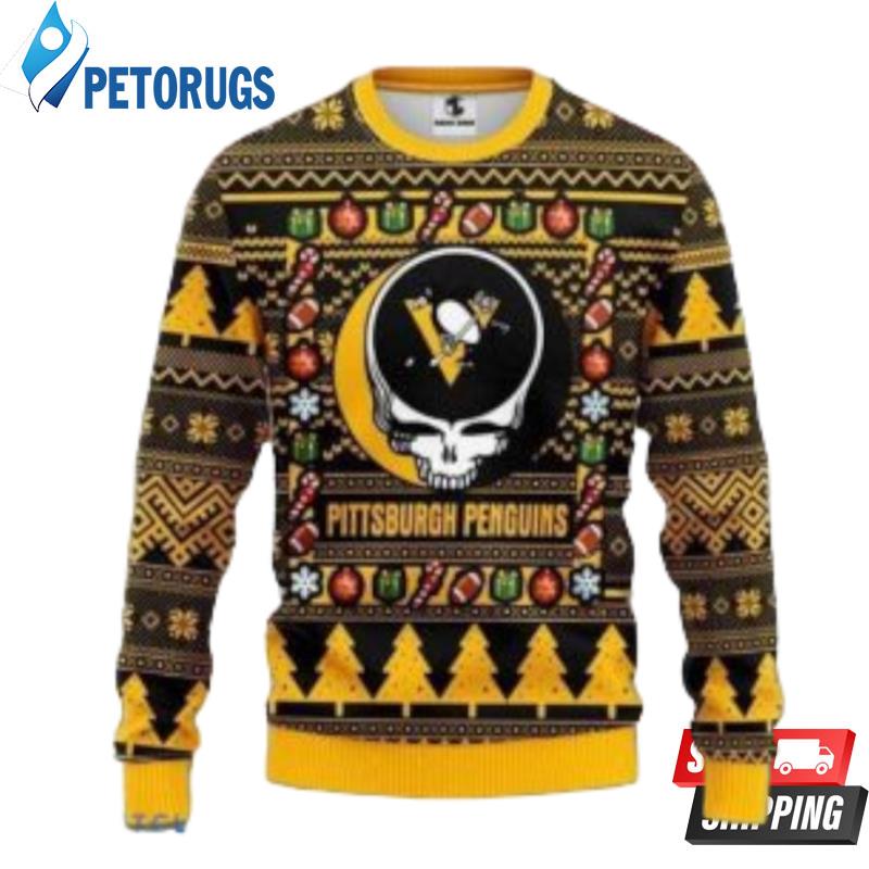 Nhl Pittsburgh Penguins Grateful Dead Christmas Ugly Christmas Sweaters