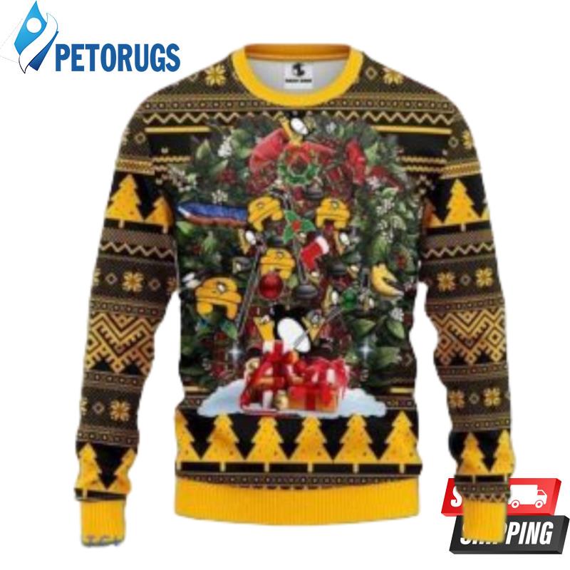 Nhl Pittsburgh Penguins Tree Christmas Ugly Christmas Sweaters