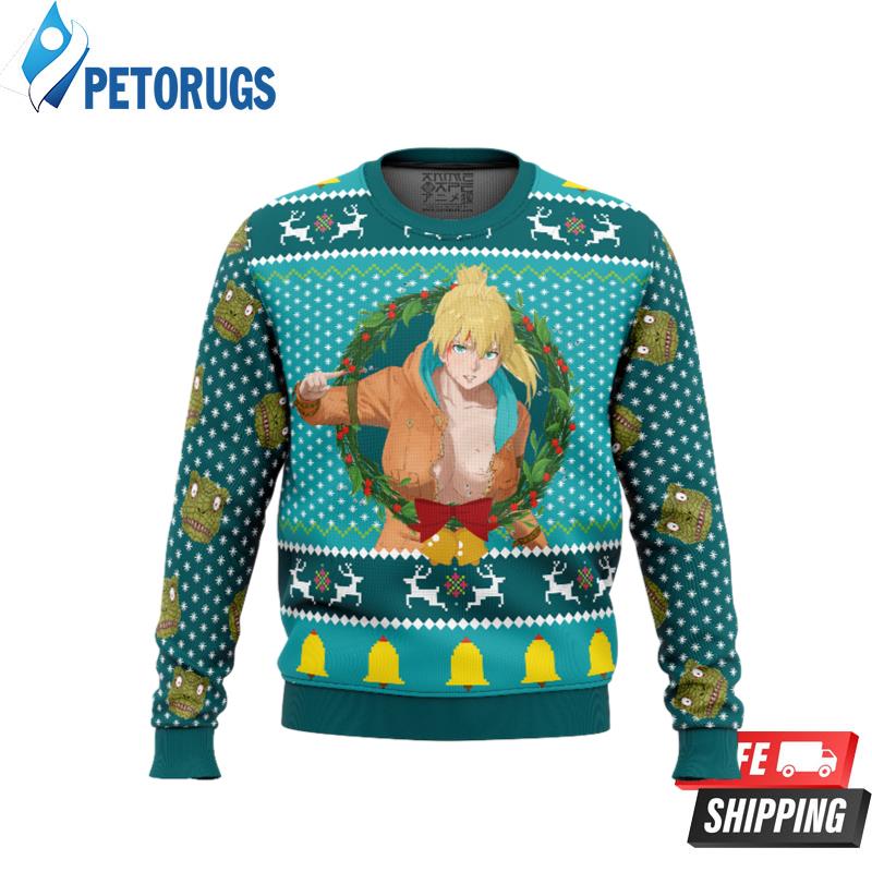 Nikaido Dorohedoro Ugly Christmas Sweaters