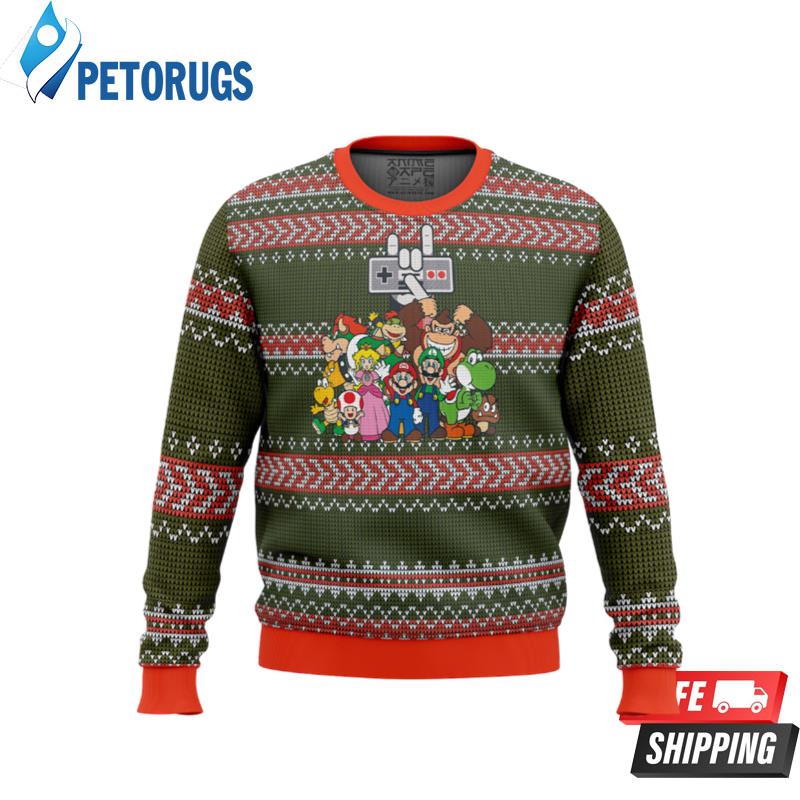 Nintendo Ugly Christmas Sweaters