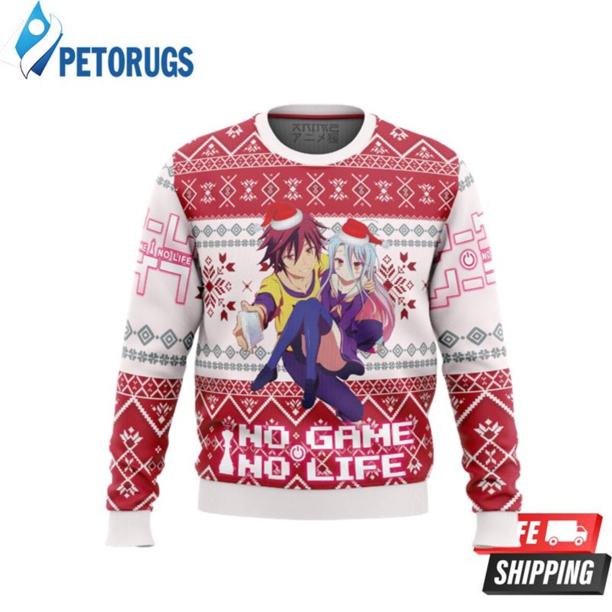Akatsuki Ugly Christmas Sweater Anime Xmas Gift - Trends Bedding