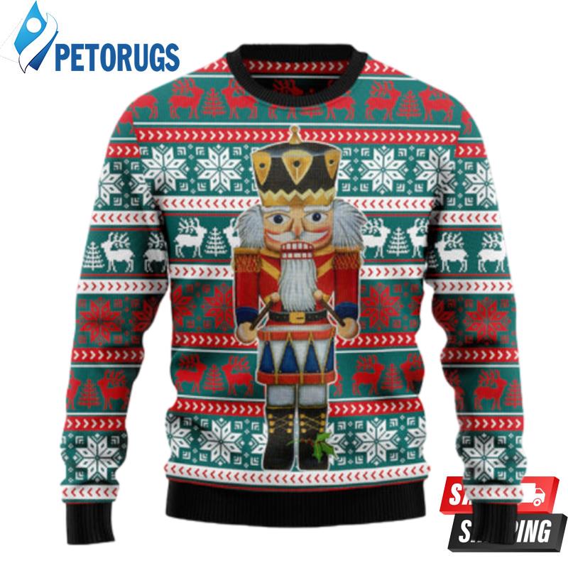 Nutcracker And Drum Ugly Christmas Sweaters