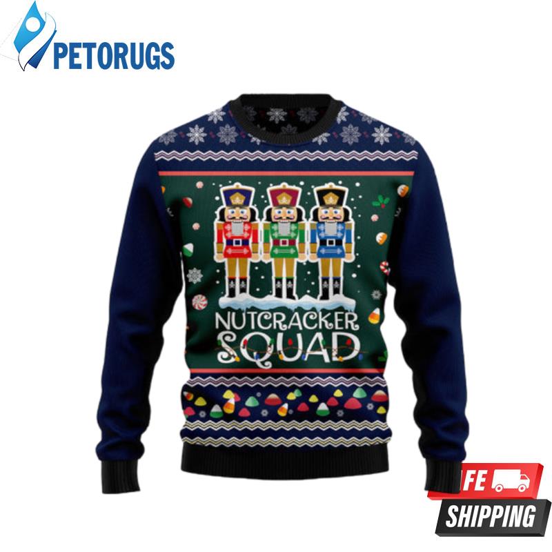 Nutcracker Squad Ugly Christmas Sweaters