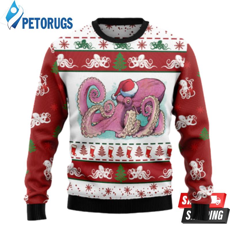 Octopus Noel Ugly Christmas Sweaters