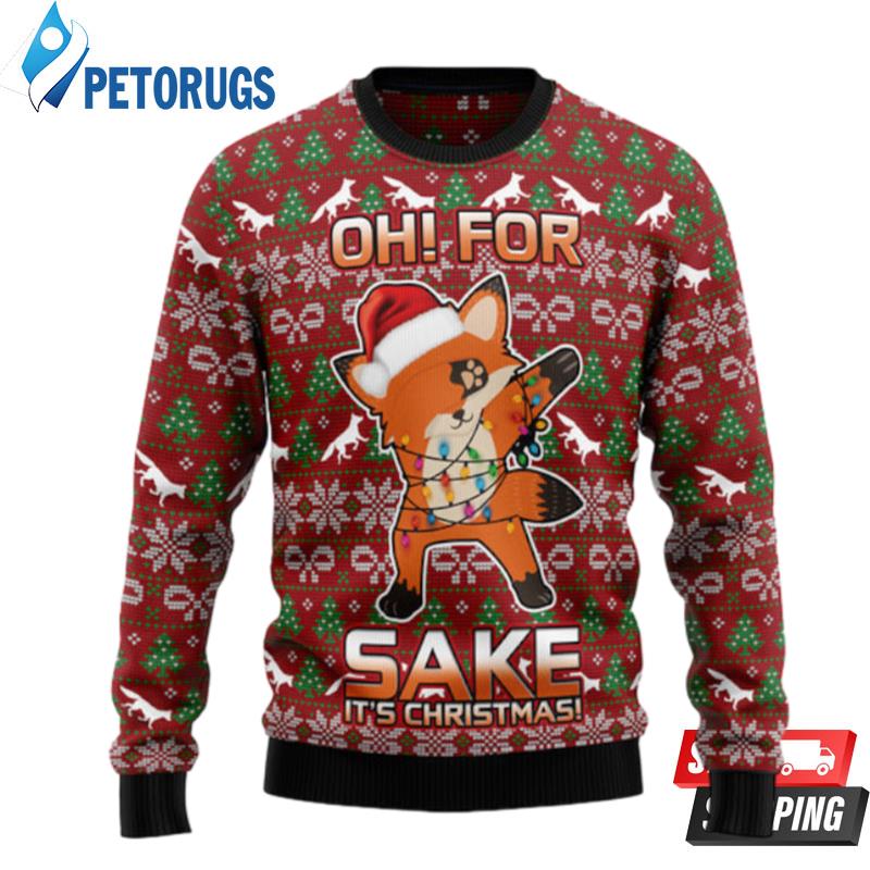 Oh For Fox Sake Ugly Christmas Sweaters