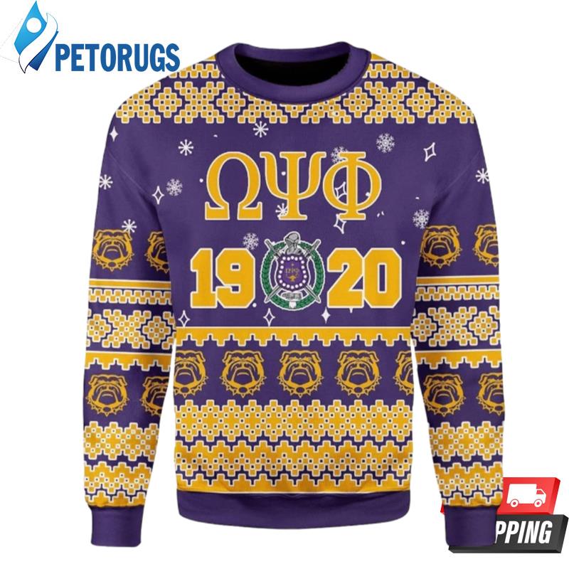 Omega Psi Phi Ugly Christmas Sweaters