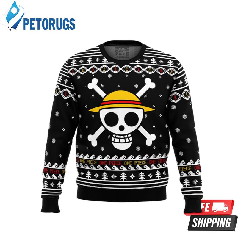 One Piece Straw Hat Pirates Christmas Ugly Christmas Sweaters