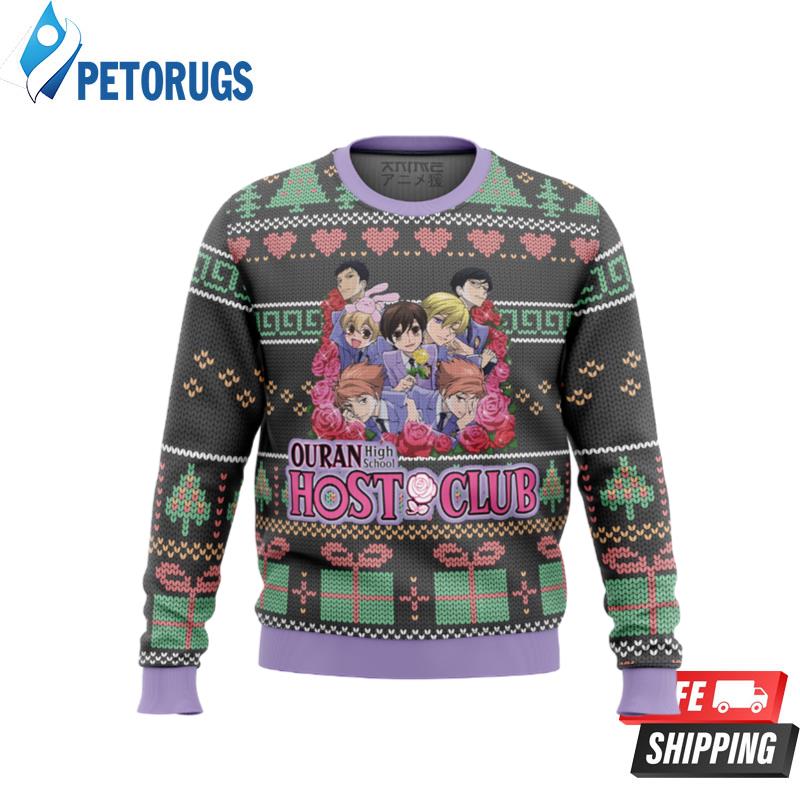 Ouran High School Alt Ugly Christmas Sweaters