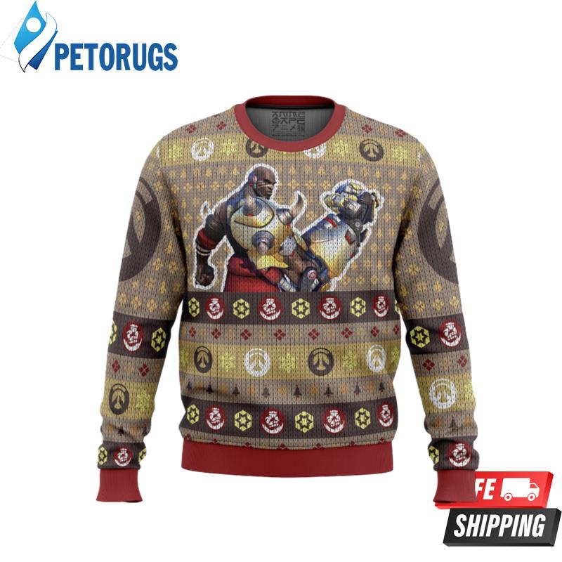 Overwatch Doomfist Ugly Christmas Sweaters