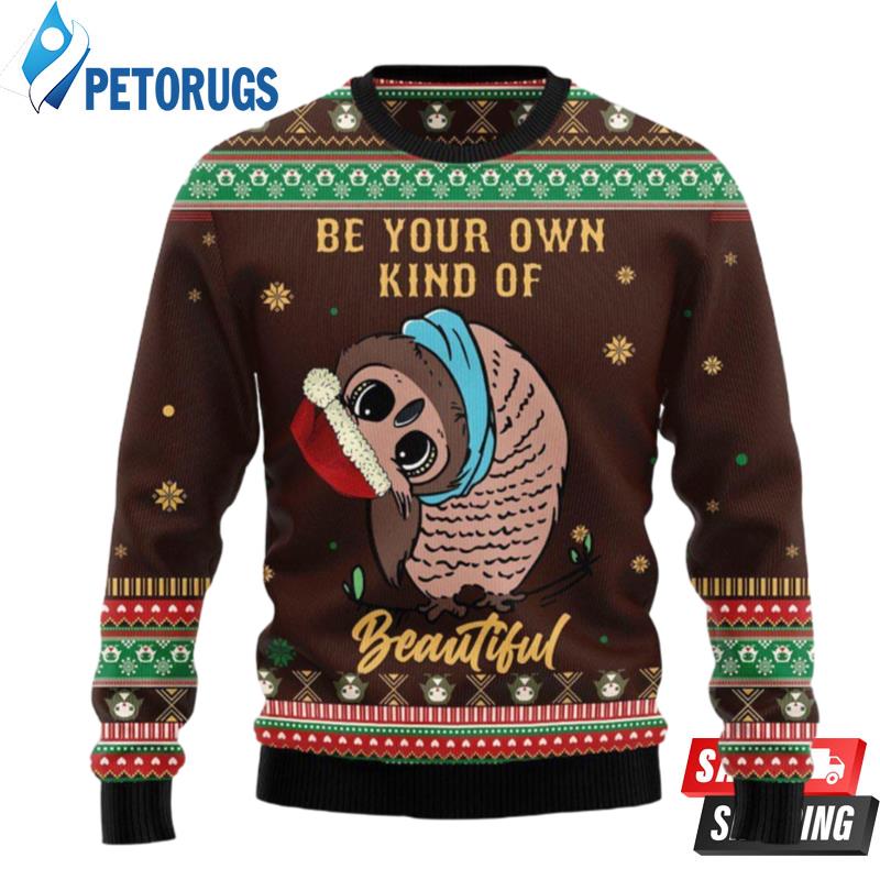 Owl Beautiful Cuye Ugly Christmas Sweaters