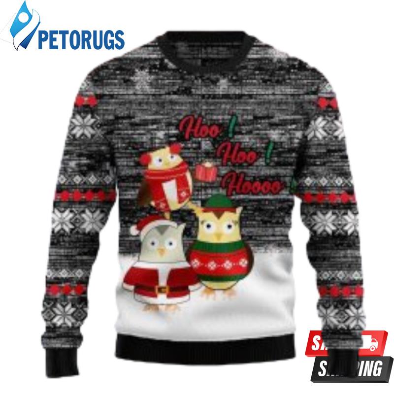 Owl Hoo Hoo Hoooo Ugly Christmas Sweater Ugly Christmas Sweaters