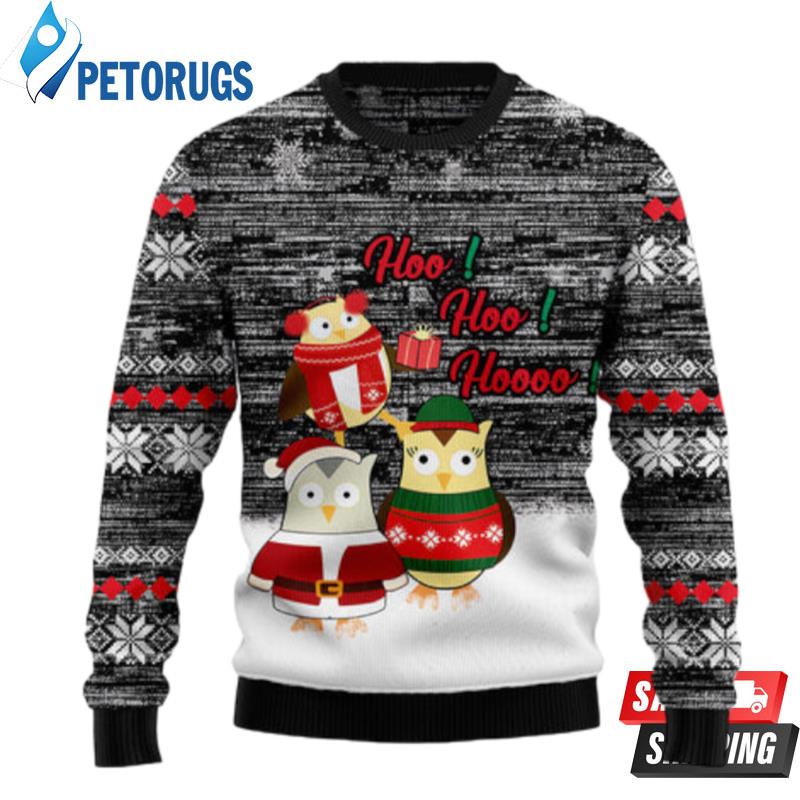 Owl Hoo Hoo Hoooo Ugly Christmas Sweaters