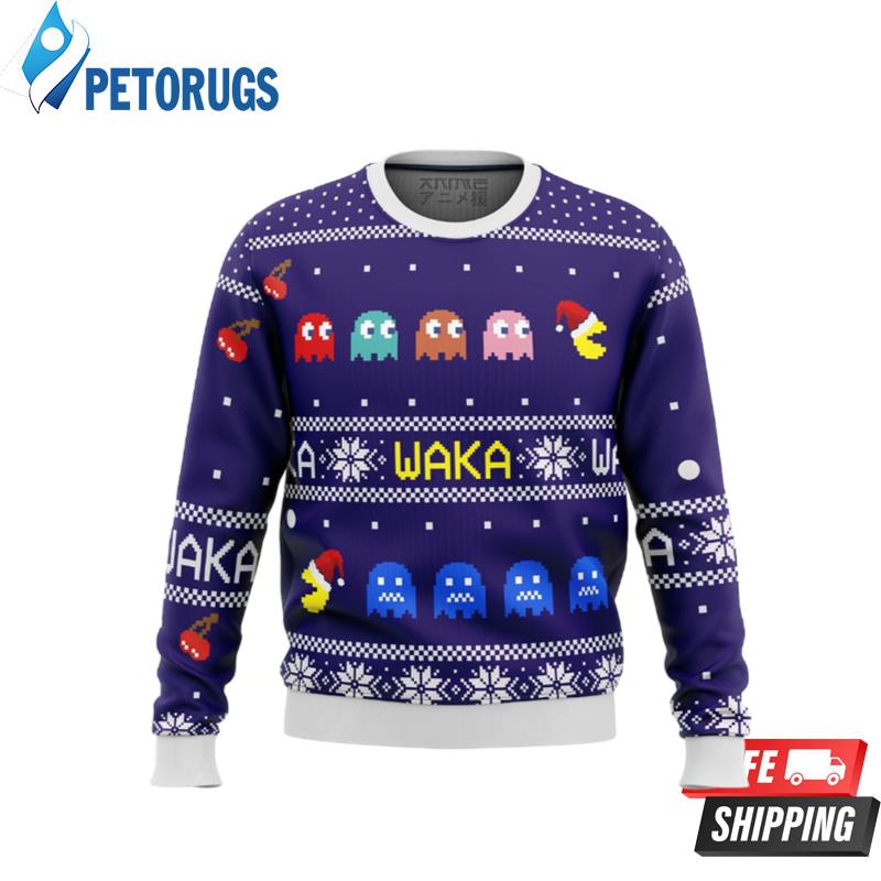 PACMAN waka waka Ugly Christmas Sweaters