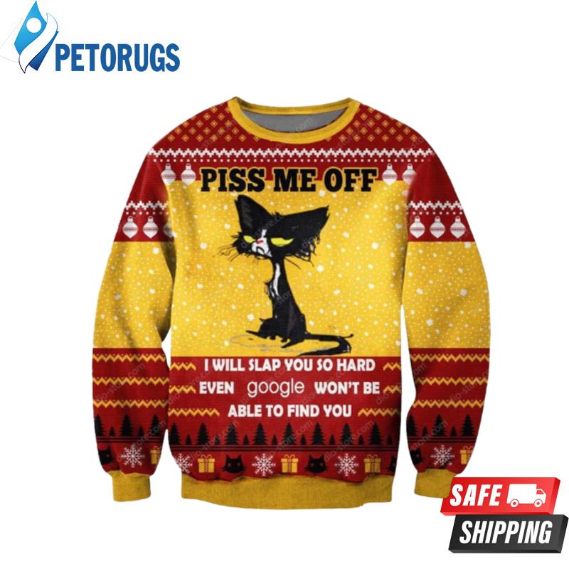 Pabst Blue Ribbon Beer 3D Christmas Knitting Pattern Ugly Christmas Sweaters