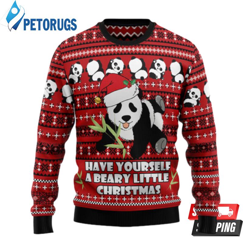 Panda Christmas Ugly Christmas Sweaters